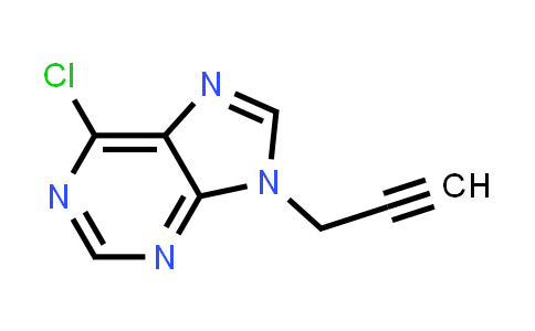 CAS No. 354156-58-4, 6-Chloro-9-(prop-2-yn-1-yl)-9H-purine