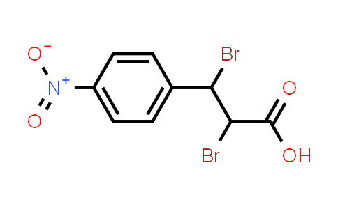 CAS No. 35447-78-0, 2,3-Dibromo-3-(4-nitrophenyl)propanoic acid