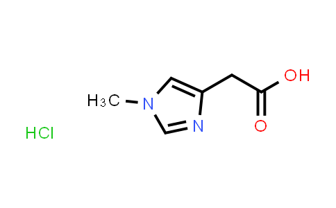 CAS No. 35454-39-8, 2-(1-Methyl-1H-imidazol-4-yl)acetic acid hydrochloride