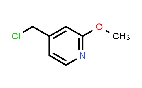 CAS No. 355013-79-5, 4-(Chloromethyl)-2-methoxypyridine