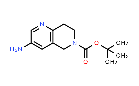 CAS No. 355819-02-2, tert-Butyl 3-amino-7,8-dihydro-1,6-naphthyridine-6(5H)-carboxylate