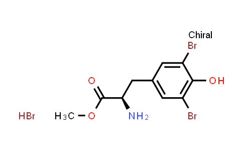 CAS No. 355857-28-2, Methyl (R)-2-amino-3-(3,5-dibromo-4-hydroxyphenyl)propanoate hydrobromide