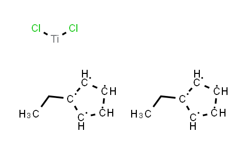CAS No. 35625-75-3, Bis(ethylcyclopentadienyl)titanium(IV)dichloride