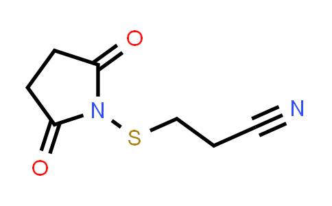 CAS No. 356535-36-9, 3-((2,5-Dioxopyrrolidin-1-yl)thio)propanenitrile