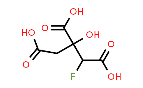 CAS No. 357-89-1, 1-Fluoro-2-hydroxypropane-1,2,3-tricarboxylic acid
