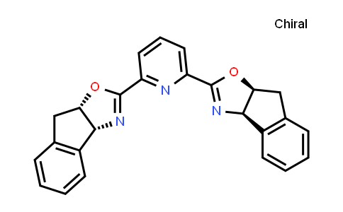 CAS No. 357209-32-6, 2,6-Bis((3aR,8aS)-8,8a-dihydro-3aH-indeno[1,2-d]oxazol-2-yl)pyridine
