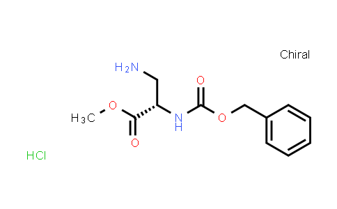 CAS No. 35761-27-4, 3-Amino-N-(benzyloxycarbonyl)-L-alanine methyl ester hydrochloride