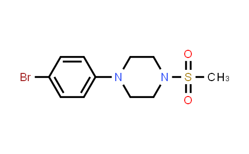 CAS No. 357647-98-4, 1-(4-Bromophenyl)-4-(methylsulfonyl)piperazine