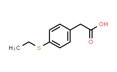 CAS No. 3583-58-2, 2-(4-(Ethylthio)phenyl)acetic acid