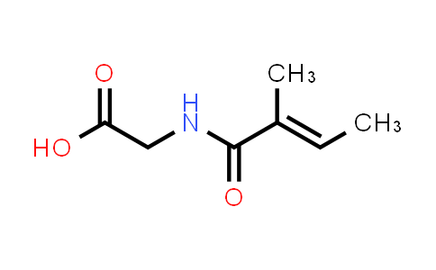CAS No. 35842-45-6, (E)-2-(2-Methylbut-2-enamido)acetic acid