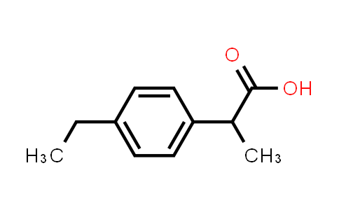 CAS No. 3585-52-2, 2-(4-Ethylphenyl)propanoic acid