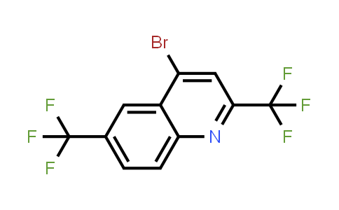 CAS No. 35853-48-6, 4-Bromo-2,6-bis(trifluoromethyl)quinoline