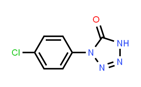 CAS No. 3589-06-8, 1-(4-Chlorophenyl)-4,5-dihydro-1H-1,2,3,4-tetrazol-5-one