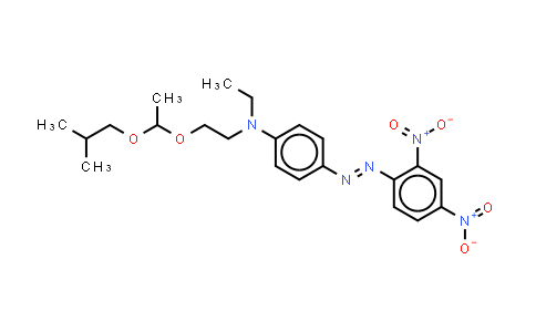 CAS No. 35954-85-9, 4-(2,4-Dinitrophenyl)azo-N-ethyl-N-2-1-(2-methylpropoxy)ethoxyethylaniline