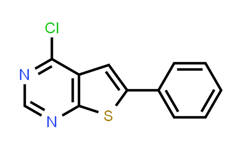 CAS No. 35970-79-7, 4-Chloro-6-phenylthieno[2,3-d]pyrimidine