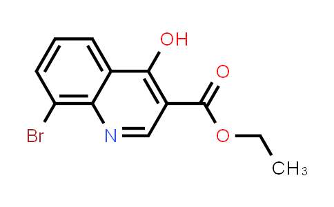 CAS No. 35975-57-6, Ethyl 8-bromo-4-hydroxyquinoline-3-carboxylate