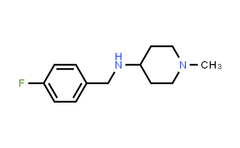 CAS No. 359878-47-0, 4-(4-Fluorobenzylamino)-1-methylpiperidine