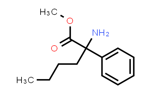 CAS No. 360074-85-7, methyl 2-amino-2-phenylhexanoate