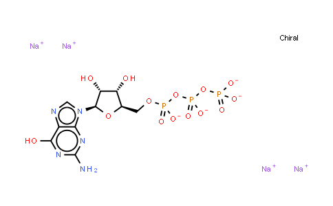 CAS No. 36051-31-7, Guanosine 5'-triphosphate (trisodium salt)