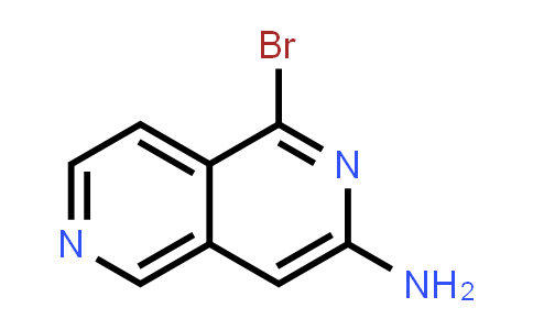 CAS No. 3611-11-8, 1-Bromo-2,6-naphthyridin-3-amine