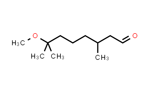 CAS No. 3613-30-7, 7-Methoxy-3,7-dimethyloctanal