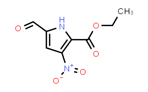 CAS No. 36131-48-3, ethyl 5-formyl-3-nitro-1H-pyrrole-2-carboxylate