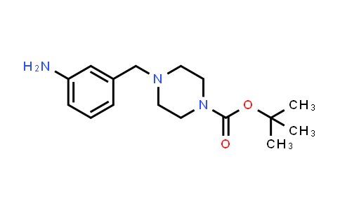 CAS No. 361345-40-6, tert-butyl 4-(3-Aminobenzyl)piperazine-1-carboxylate