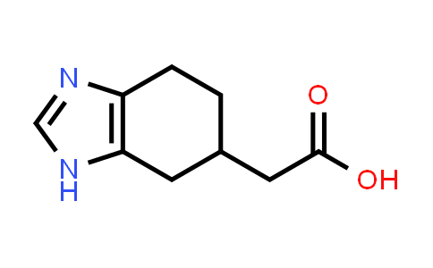 CAS No. 361394-61-8, 2-(4,5,6,7-Tetrahydro-1H-benzo[d]imidazol-6-yl)acetic acid