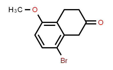 CAS No. 361432-52-2, 5-methoxyl-8-bromo-2-tetralone