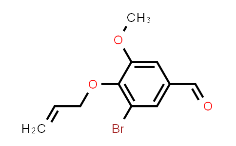 CAS No. 361465-10-3, 4-(Allyloxy)-3-bromo-5-methoxybenzaldehyde