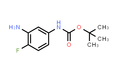 CAS No. 361548-95-0, tert-Butyl (3-amino-4-fluorophenyl)carbamate