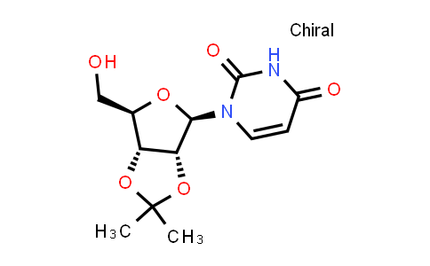 CAS No. 362-43-6, 1-((3AR,4R,6R,6aR)-6-(hydroxymethyl)-2,2-dimethyltetrahydrofuro[3,4-d][1,3]dioxol-4-yl)pyrimidine-2,4(1H,3H)-dione