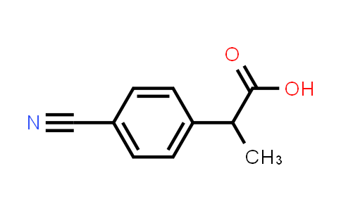 CAS No. 362052-00-4, 2-(4-Cyanophenyl)propanoic acid