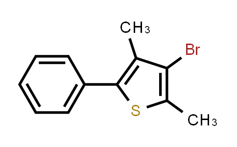 CAS No. 362513-28-8, 3-Bromo-2,4-dimethyl-5-phenylthiophene