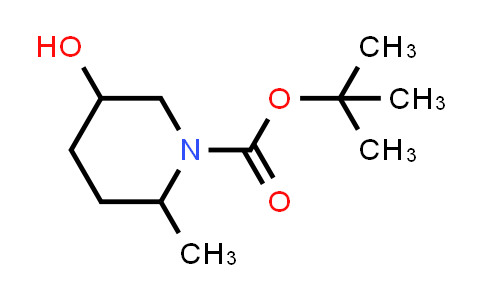 CAS No. 362704-65-2, tert-Butyl 5-hydroxy-2-methylpiperidine-1-carboxylate