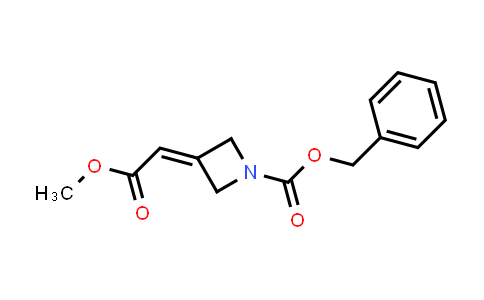 CAS No. 362704-72-1, Benzyl 3-(2-methoxy-2-oxoethylidene)azetidine-1-carboxylate