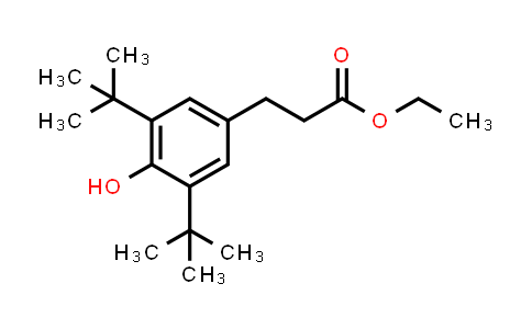 CAS No. 36294-24-3, Ethyl 3-(3,5-di-tert-butyl-4-hydroxyphenyl)propanoate