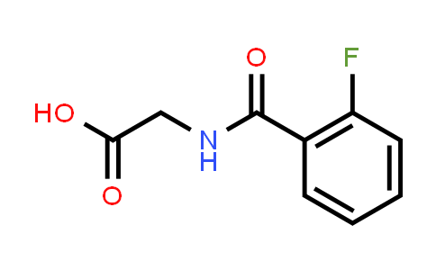 CAS No. 363-34-8, (2-Fluorobenzoyl)glycine