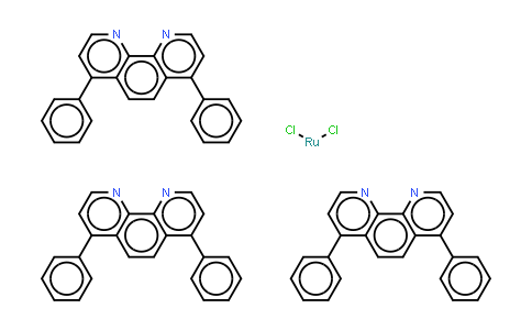 CAS No. 36309-88-3, Tris(4,7-diphenyl-1,10-phenanthroline)ruthenium(II) dichloride