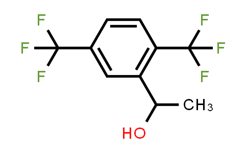 CAS No. 364-47-6, 1-(2,5-Bis(trifluoromethyl)phenyl)ethanol