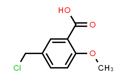 CAS No. 3641-23-4, o-Anisic acid, 5-(chloromethyl)-