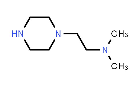 CAS No. 3644-18-6, 1-[2-(Dimethylamino)ethyl]piperazine
