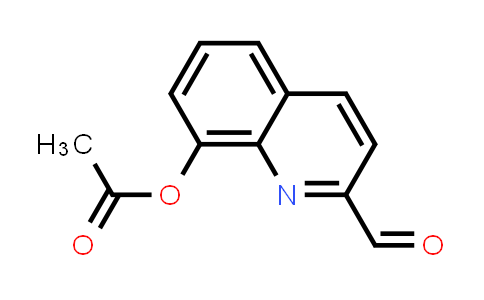 CAS No. 36456-52-7, 2-Formylquinolin-8-yl acetate
