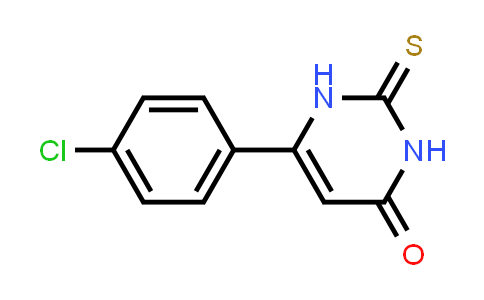 CAS No. 36479-17-1, 6-(4-Chlorophenyl)-2-thioxo-2,3-dihydropyrimidin-4(1H)-one