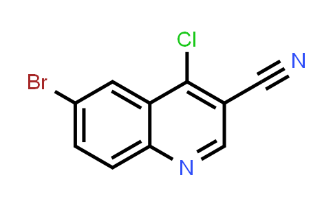CAS No. 364793-54-4, 6-Bromo-4-chloroquinoline-3-carbonitrile