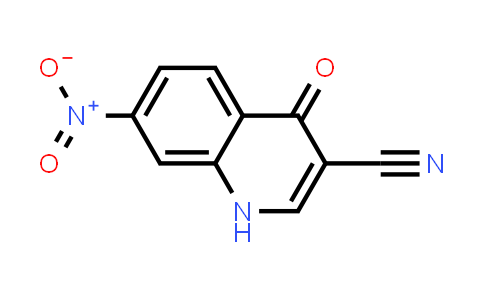 CAS No. 364794-10-5, 3-Quinolinecarbonitrile, 1,4-dihydro-7-nitro-4-oxo-