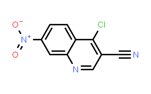 CAS No. 364794-13-8, 3-Quinolinecarbonitrile, 4-chloro-7-nitro-