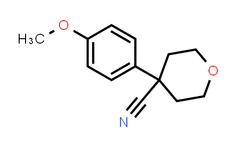 CAS No. 3648-78-0, 4-(4-methoxyphenyl)oxane-4-carbonitrile