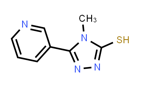 CAS No. 3652-31-1, 4-Methyl-5-(3-pyridinyl)-4h-1,2,4-triazole-3-thiol