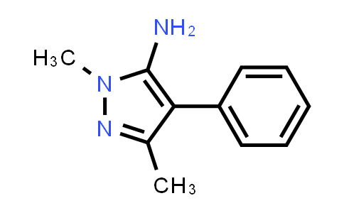 CAS No. 3654-22-6, 1,3-Dimethyl-4-phenyl-1H-pyrazol-5-amine